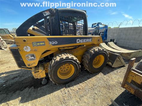 320 deere skid steer|john deere 320 skid steer for sale.